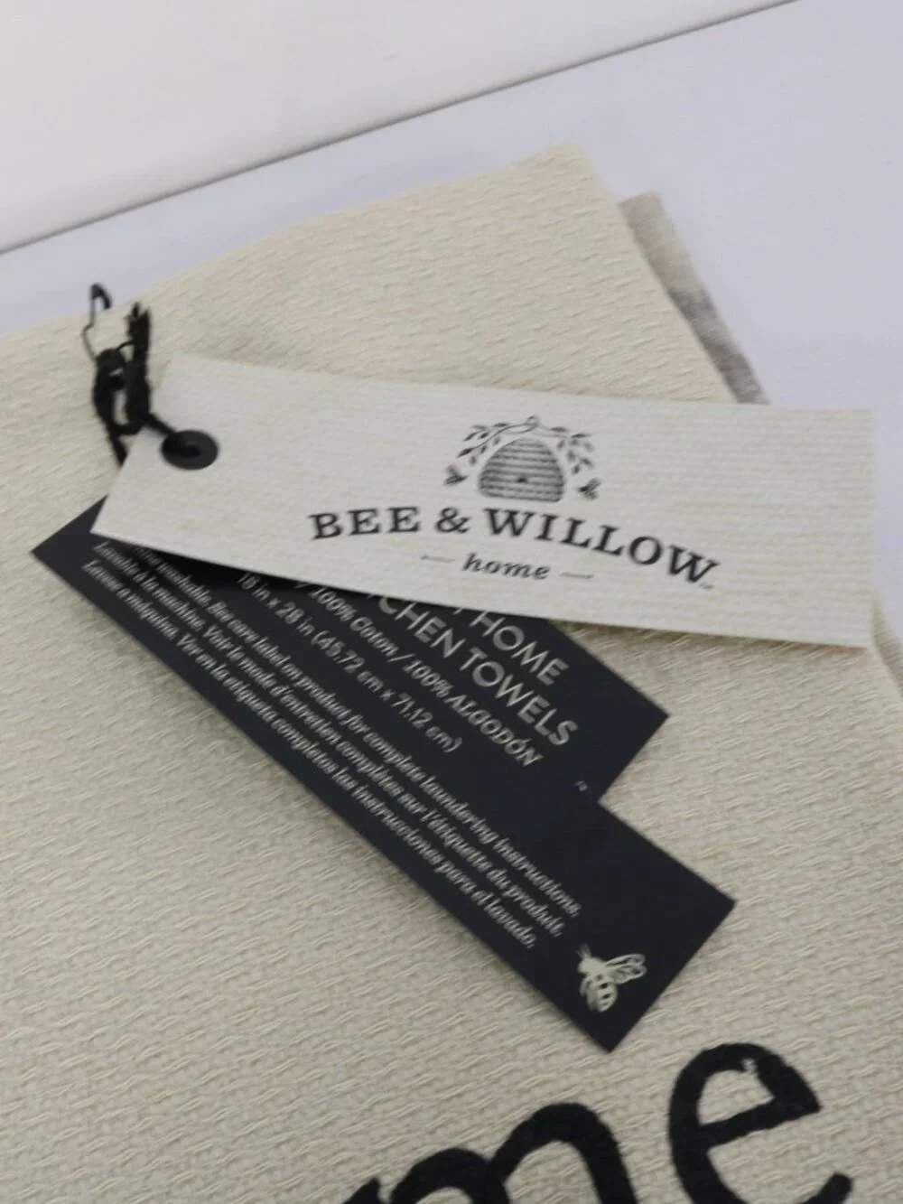 NEW Bee & Willow Dish + Dish Soap + Spoon Fork + Dishtowel * Wedding
